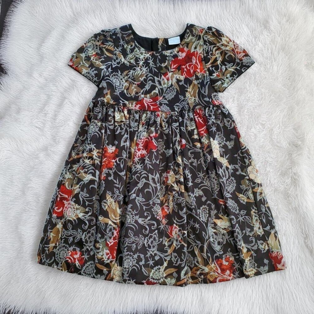 Edgehill Collection Floral Dress - Size 4T